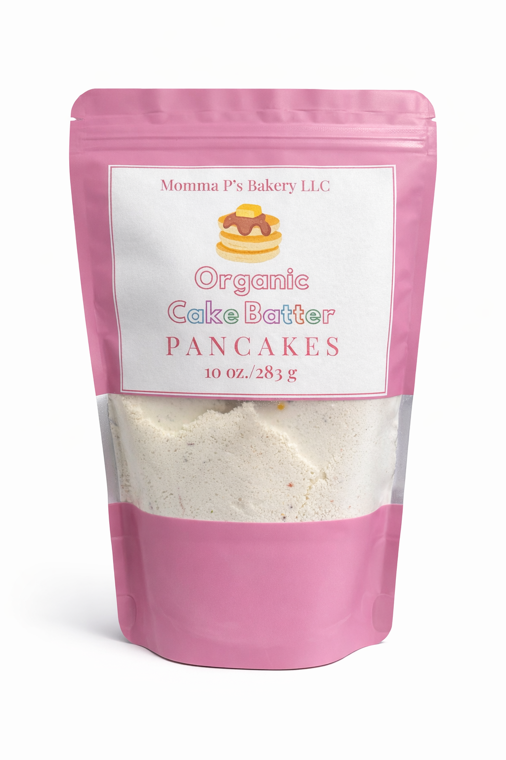 Cake Batter Pancake Mix with Dye-Free Sprinkles - Momma P's